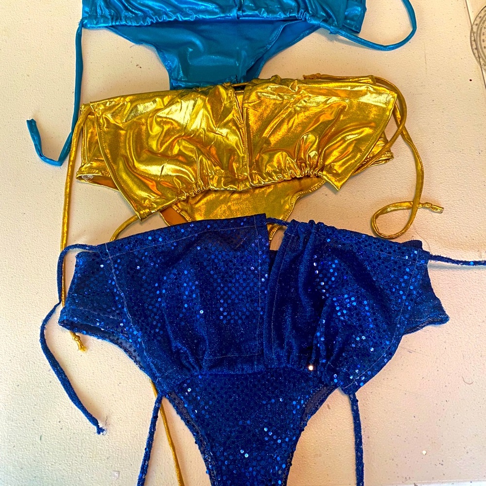 Two peice drawstring bikini